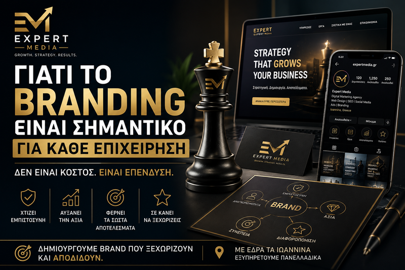 Γιατί το branding είναι σημαντικό για κάθε επιχείρηση