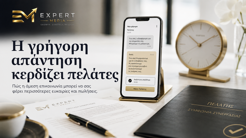 Γιατί η γρήγορη απάντηση μπορεί να κερδίσει τον πελάτη