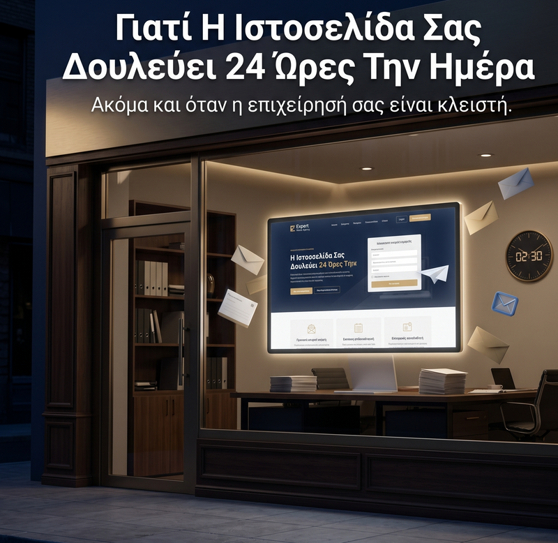 Γιατί Η Ιστοσελίδα Σας Δουλεύει 24 Ώρες Την Ημέρα Ακόμα Και Όταν Εσείς Κοιμάστε