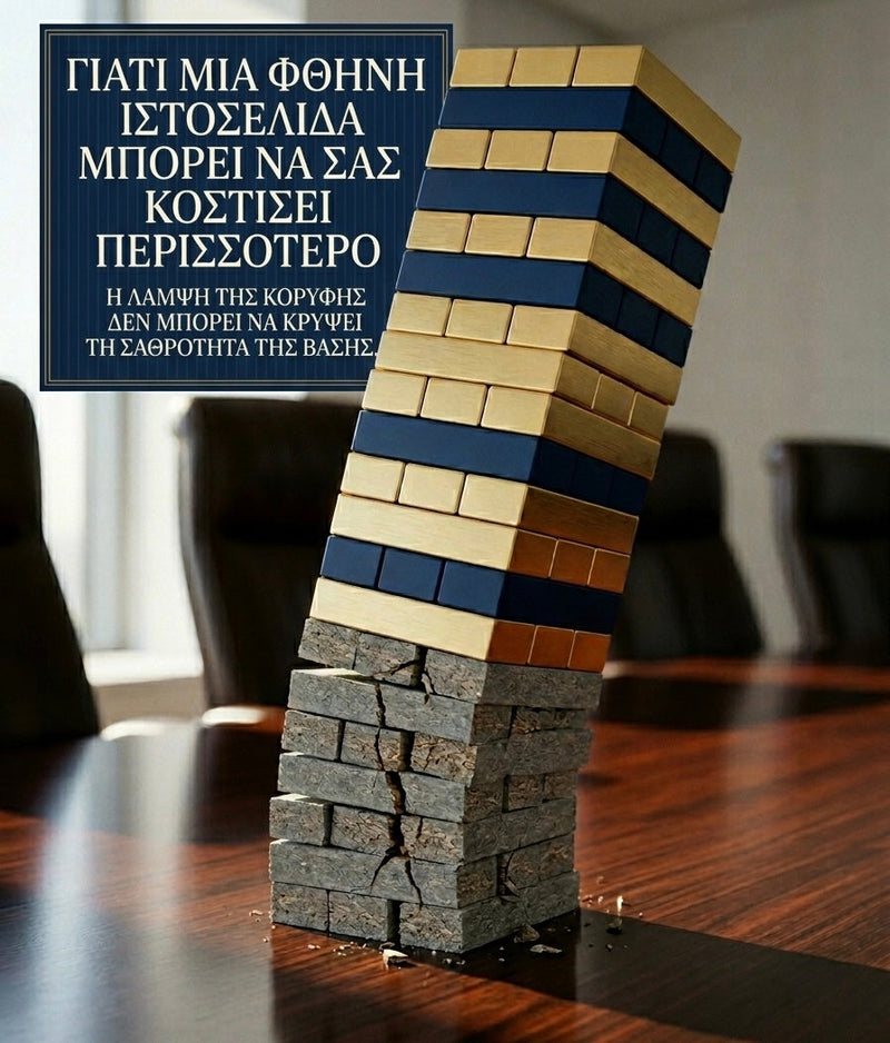 Γιατί Μια Φθηνή Ιστοσελίδα Μπορεί να Σας Κοστίσει Περισσότερο