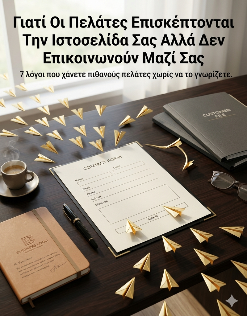 Γιατί Οι Πελάτες Επισκέπτονται Την Ιστοσελίδα Σας Αλλά Δεν Επικοινωνούν Μαζί Σας